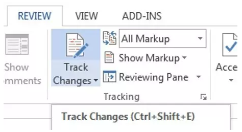 “Tracking”面板 “Tracking”面板