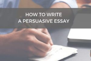 留学生Persuasive Essay如何写?