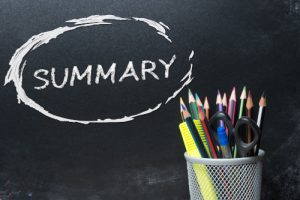 Summary详解?Summary如何写?Summary范文分析