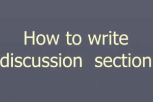 留学生Discussion如何写？
