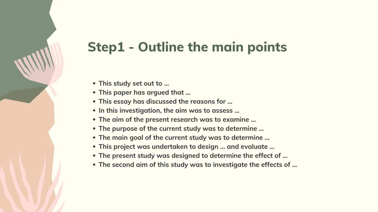 留学Essay辅导, 美国靠谱论文辅导首选斯笔客教育. 5 Step1 Outline the main points