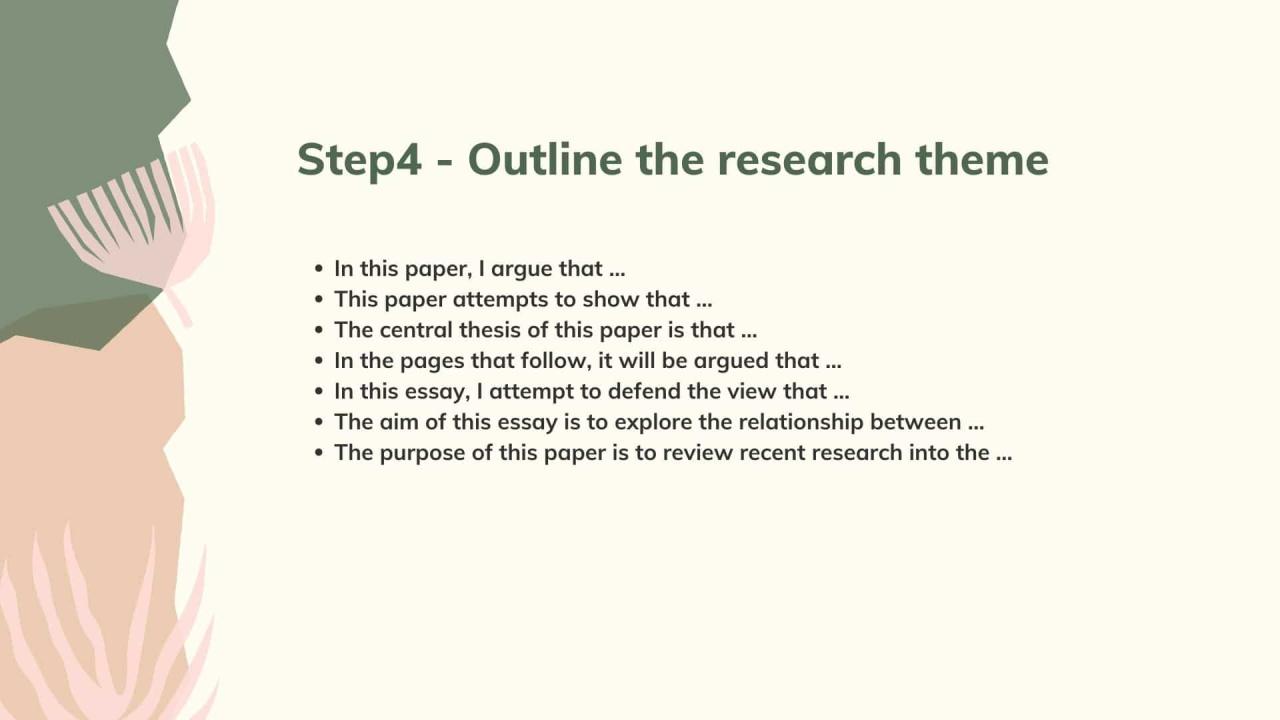 留学Essay辅导, 美国靠谱论文辅导首选斯笔客教育. 4 Step4 Outline the research theme