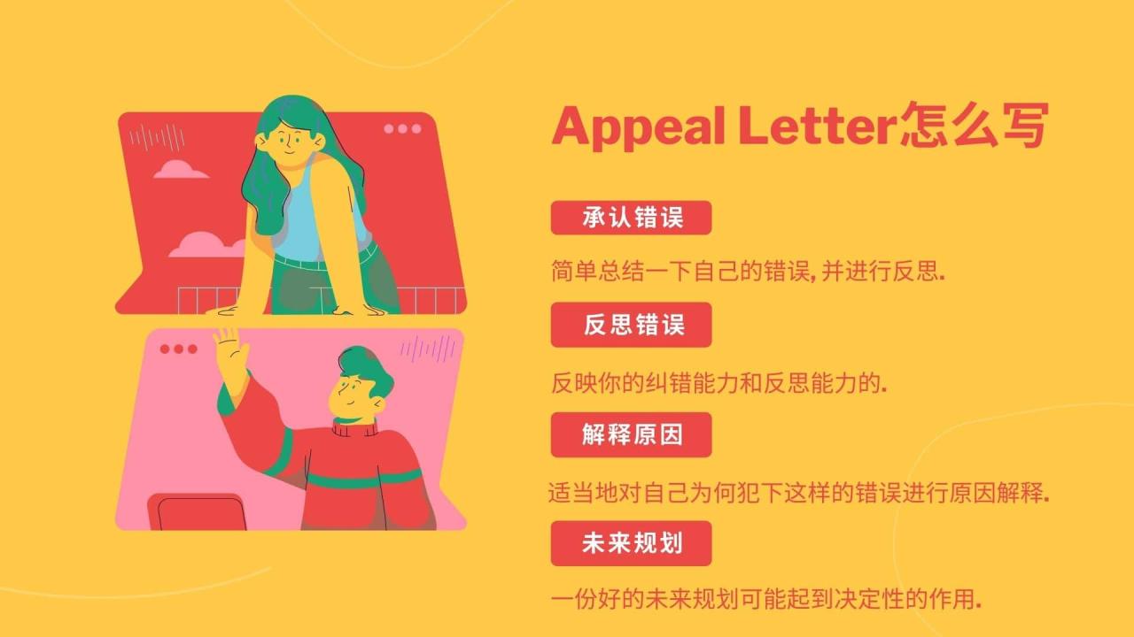 Appeal Letter拯救退学危机, 斯笔客教育辅导申诉信. 2 Appeal Letter怎么写