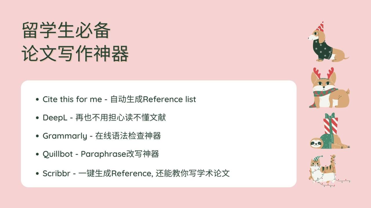 Academic Essay怎么写? 美国Academic Essay辅导. 3 留学生必备论文写作神器