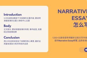 Narrative Essay怎么写, 斯笔客教育解析记叙文写作技巧.