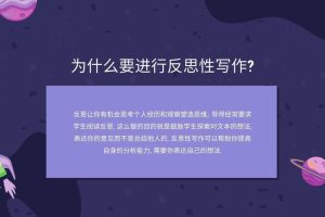 斯笔客教育北美母语导师讲解Reflection Paper怎么写!