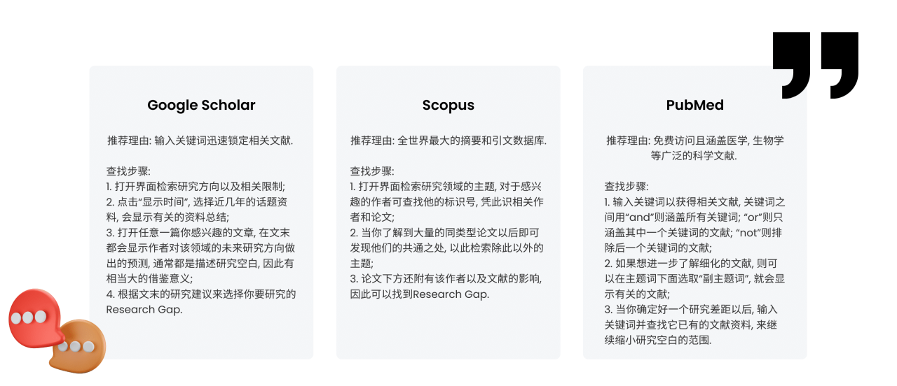 研究空白怎么写? Research Gap查找网站推荐!