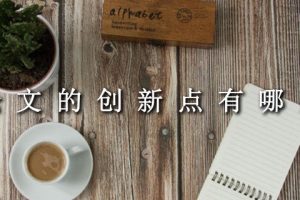 论文的创新点有哪些