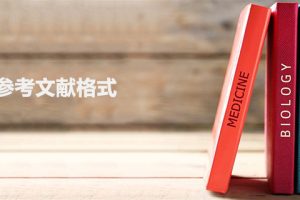 论文中参考文献的正确表示方式