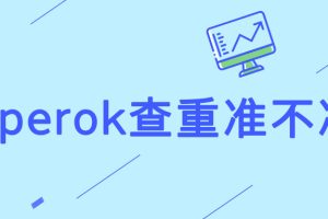 paperok查重准不准